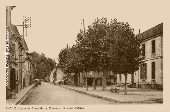 Carte postale de Pavie