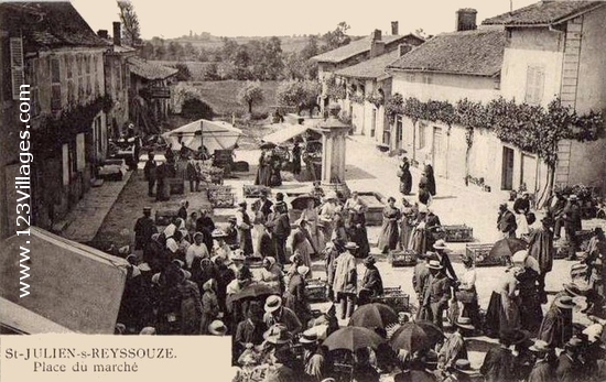 Carte postale de Saint-Julien-sur-Reyssouze