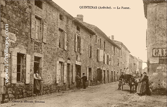 Carte postale de Quintenas