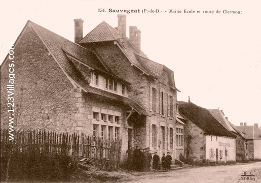 Carte postale de Sauvagnat