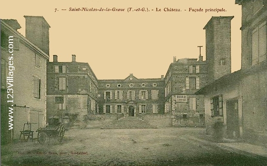 Carte postale de Saint-Nicolas-de-la-Grave