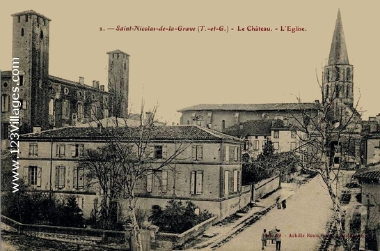 Carte postale de Saint-Nicolas-de-la-Grave