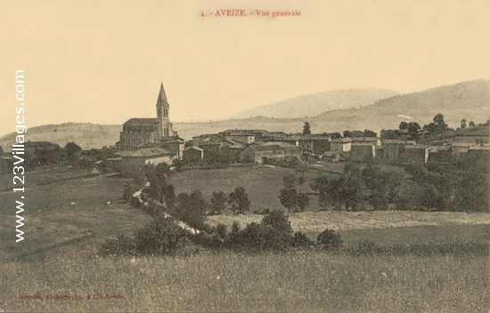 Carte postale de Aveize