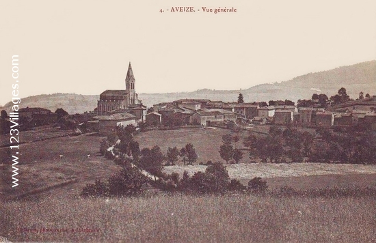 Carte postale de Aveize