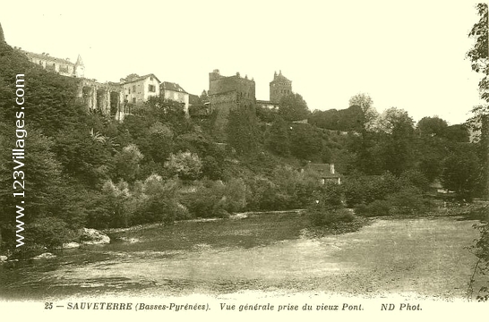 Carte postale de Sauveterre