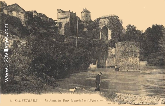 Carte postale de Sauveterre