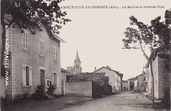 Carte postale de Ambérieux-en-Dombes