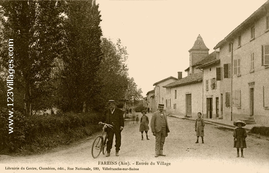 Carte postale de Fareins