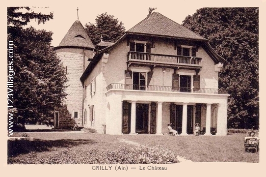 Carte postale de Grilly