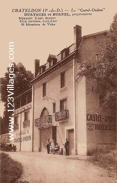 Carte postale de Châteldon