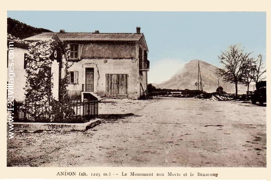 Carte postale de Andon