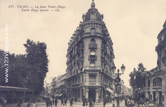 Carte postale de Vichy