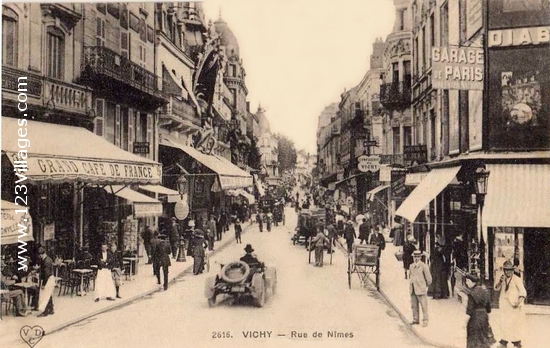 Carte postale de Vichy