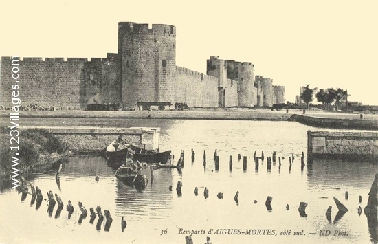 Carte postale de Aigues-Mortes