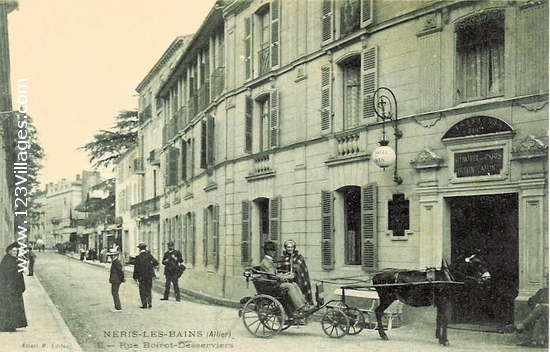 Carte postale de Néris-les-Bains