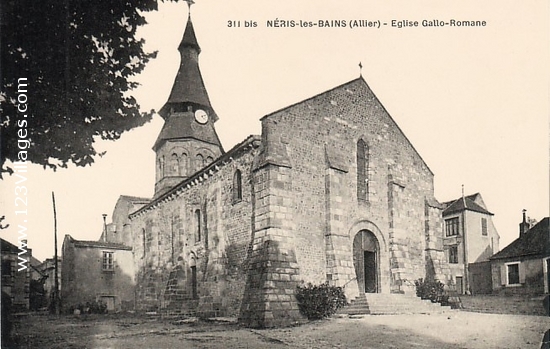 Carte postale de Néris-les-Bains