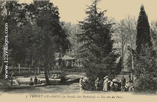 Carte postale de Vernet-les-Bains