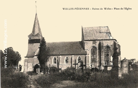 Carte postale de Welles-Pérennes