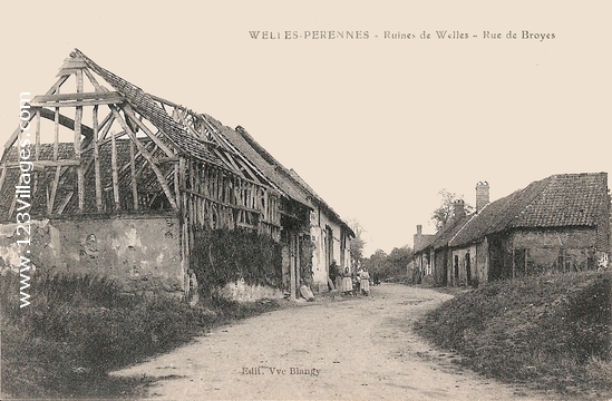 Carte postale de Welles-Pérennes