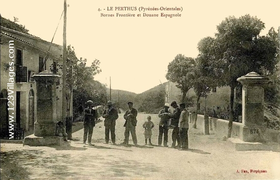 Carte postale de Perthus