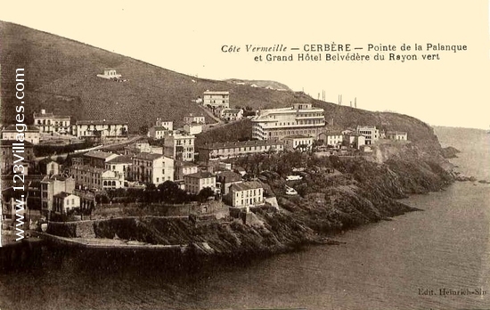 Carte postale de Cerbère