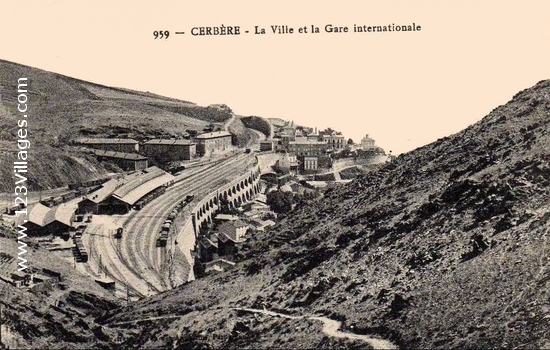 Carte postale de Cerbère