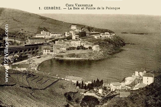 Carte postale de Cerbère