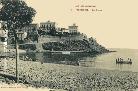 Carte postale de Cerbère