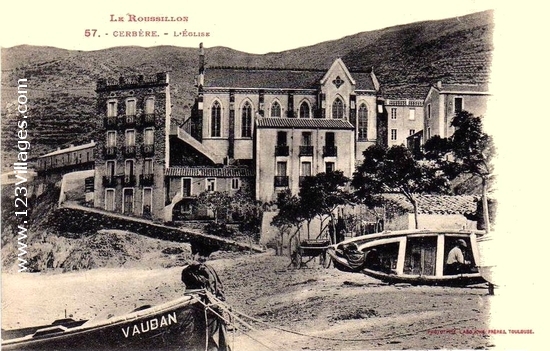 Carte postale de Cerbère