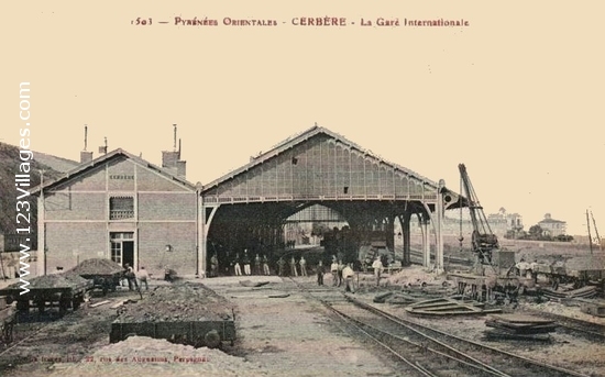 Carte postale de Cerbère