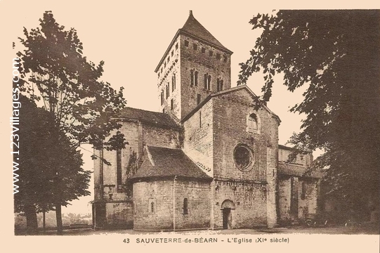 Carte postale de Sauveterre-de-Béarn