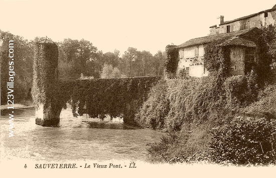 Carte postale de Sauveterre-de-Béarn