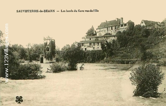 Carte postale de Sauveterre-de-Béarn