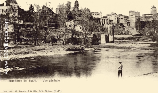 Carte postale de Sauveterre-de-Béarn