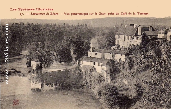 Carte postale de Sauveterre-de-Béarn