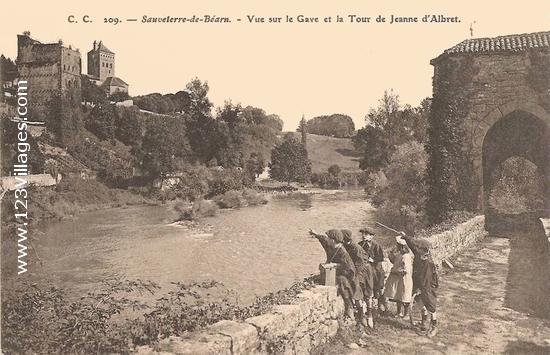 Carte postale de Sauveterre-de-Béarn