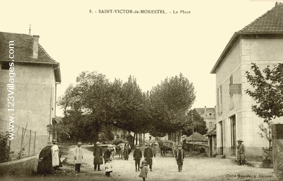 Carte postale de Saint-Victor-de-Morestel