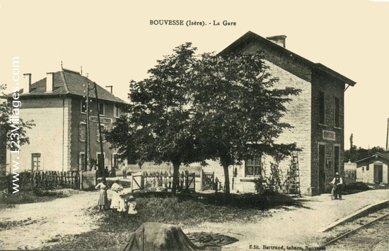 Carte postale de Bouvesse-Quirieu