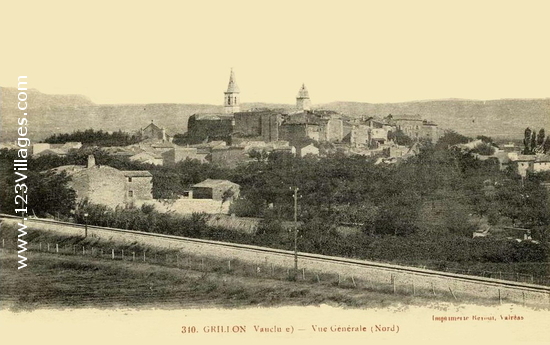 Carte postale de Grillon