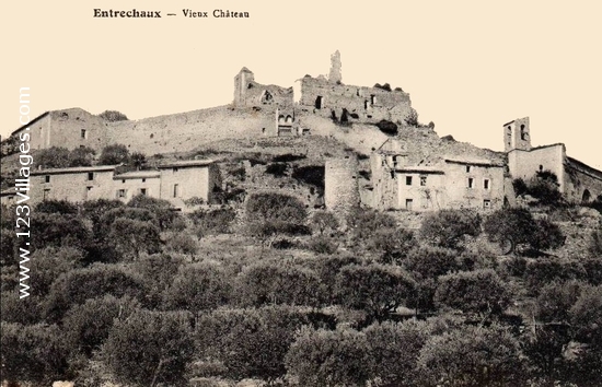 Carte postale de Entrechaux