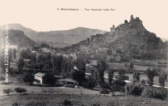 Carte postale de Entrechaux