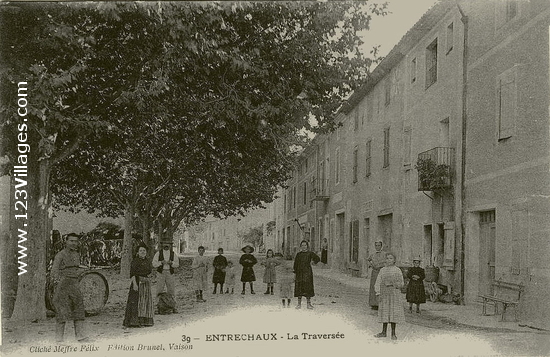 Carte postale de Entrechaux