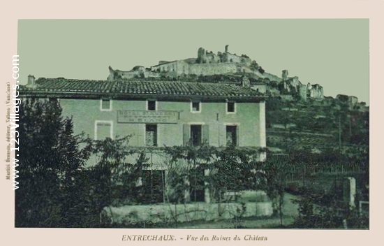 Carte postale de Entrechaux