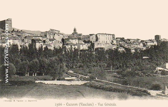 Carte postale de Cucuron