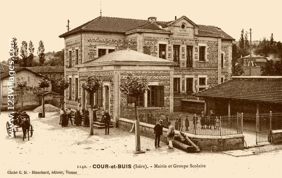 Carte postale de Cour-et-Buis