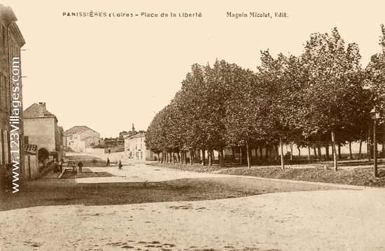 Carte postale de Panissières