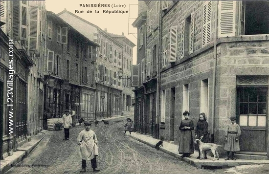 Carte postale de Panissières