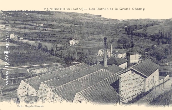 Carte postale de Panissières