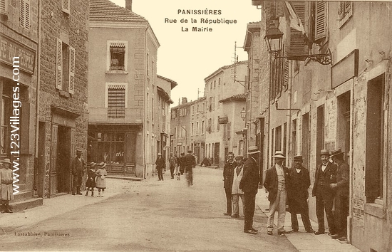 Carte postale de Panissières