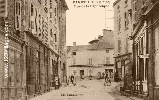 Carte postale de Panissières